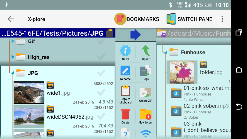 X-plore File Manager скриншот