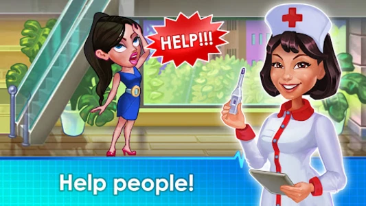 Clinic Dash Crazy Hospital скриншот