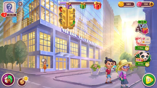 Clinic Dash Crazy Hospital скриншот